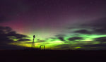 Northern Lights in the Big Sky